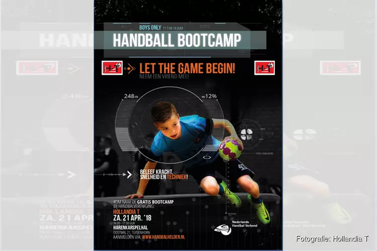 Hollandia T organiseert handbal Bootcamp