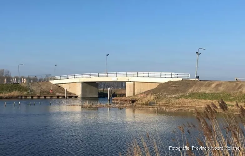 Leierbrug in Gemeente Hollands Kroon gereed op 20 maart