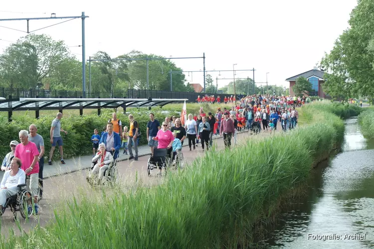 Een feestje om te wandelen