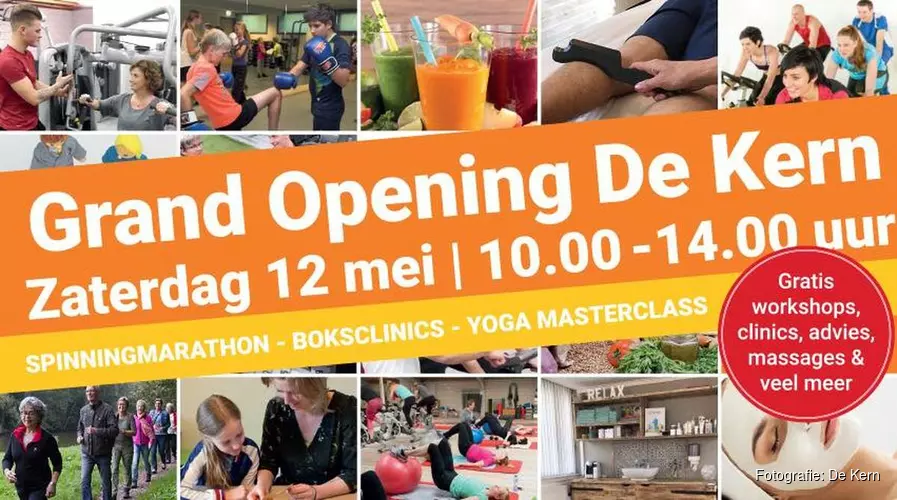 Zaterdag 12 mei Grand opening De Kern Obdam