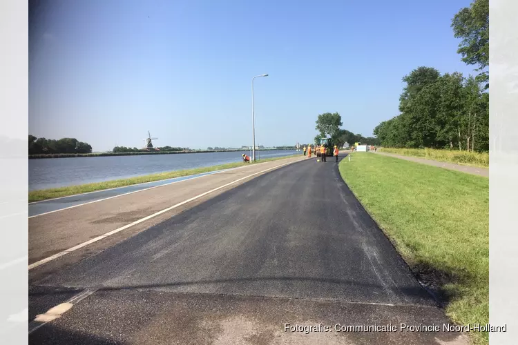 Primeur in Noord-Holland: proef met superasfalt op N249