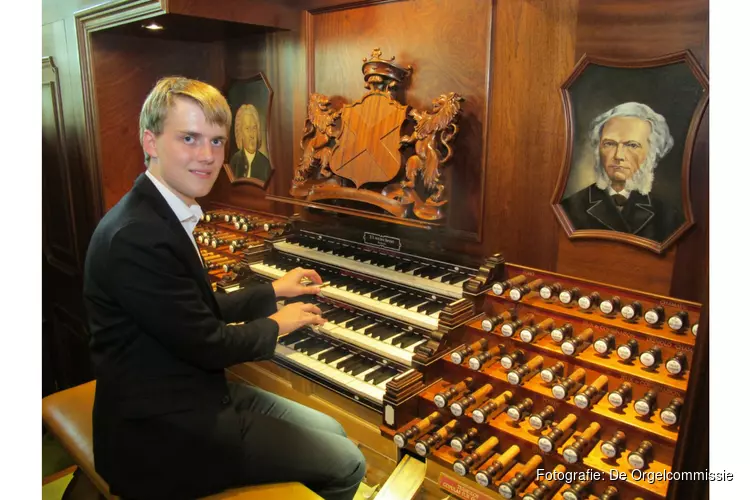 Orgelconcert Leendert Verduijn in Hervormde kerk Venhuizen op 20 juli a.s.