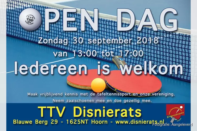 Activiteiten voor jong en oud tijdens open dag TTV Disnierats