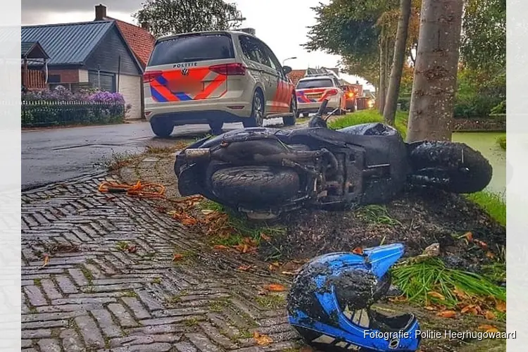 Getuigen gezocht van scooterongeval Spierdijk