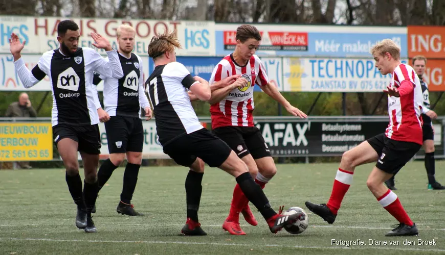 Afhakame bezorgt Spartanen een punt bij Kolping Boys