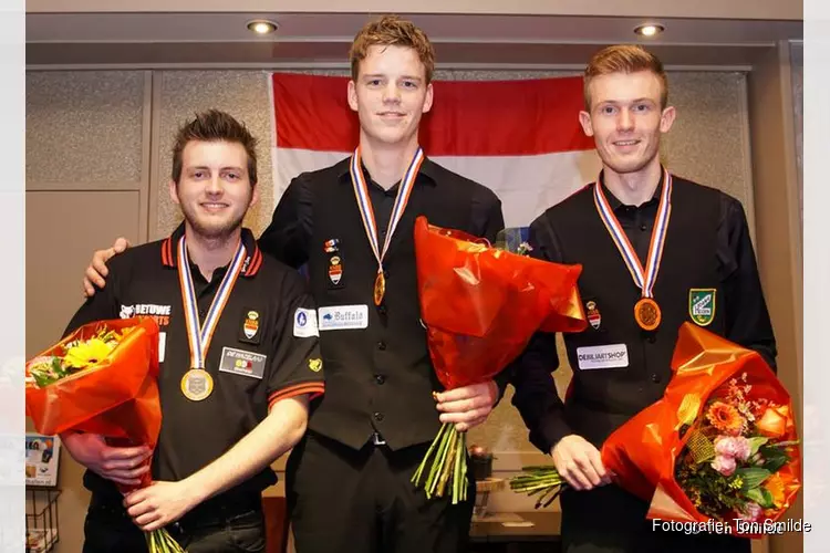 Sam van Etten Nederlands Kampioen 71/2 en ticket voor EK