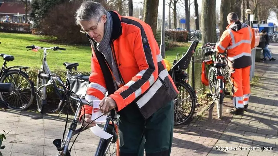 Fietsenactie station Hoorn