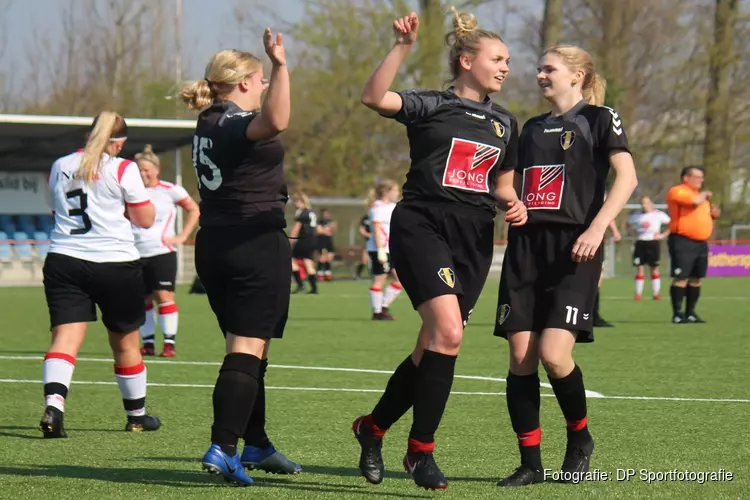 Vrouwen FC Medemblik opportunistisch naar gelijkspel