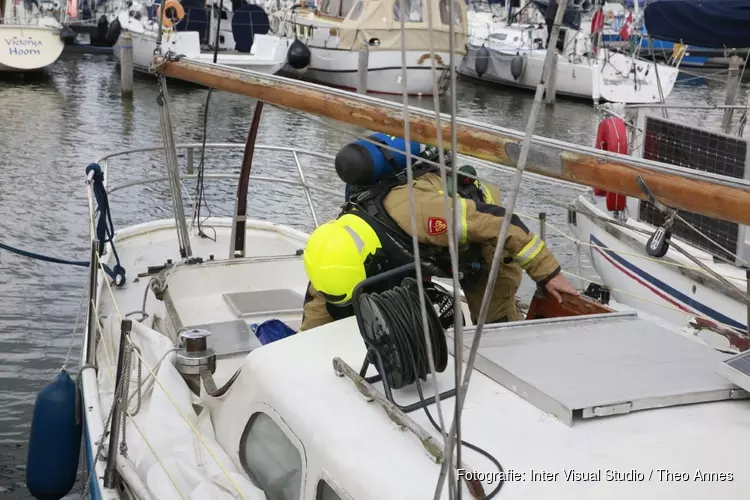 Gewonde bij explosie op kajuit