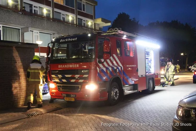 Brand in flatwoning Hoorn