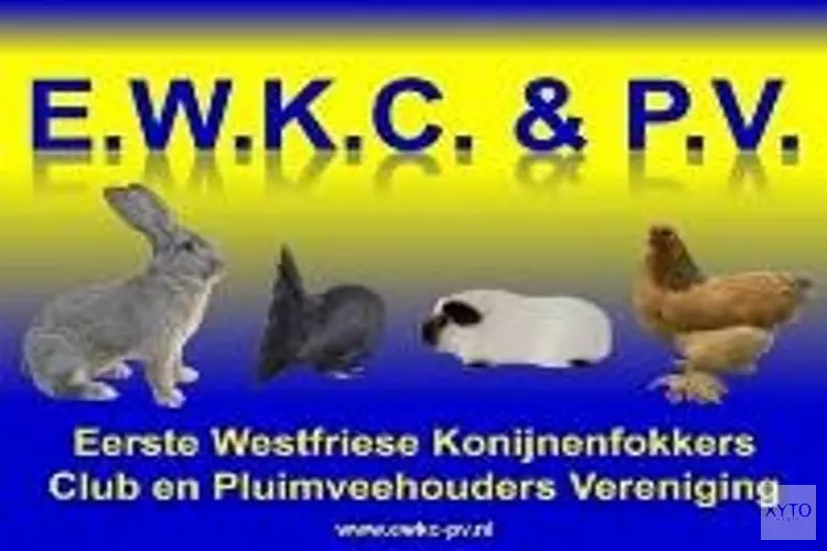 EWKC&PV organiseert haar kleindierententoonstelling bij Neefjes Tulpen in Berkhout
