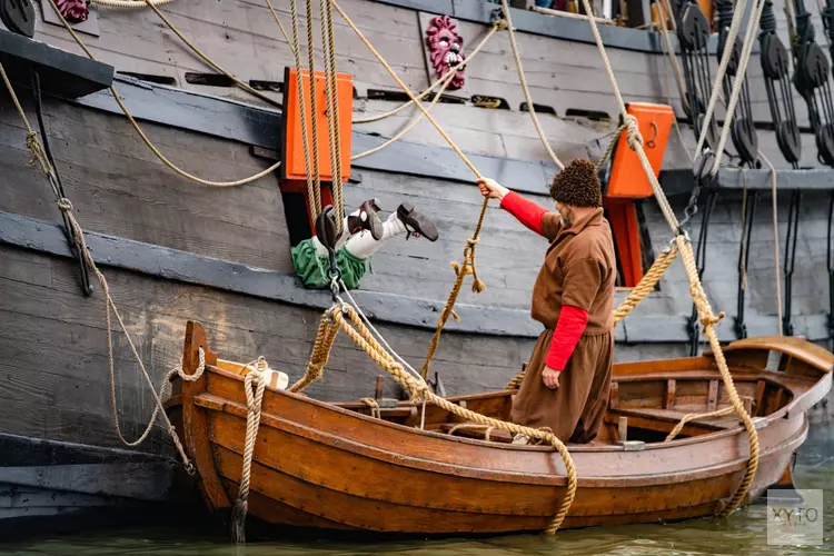 Halve Maen spil in historisch spektakel rond Slag op  Zuiderzee