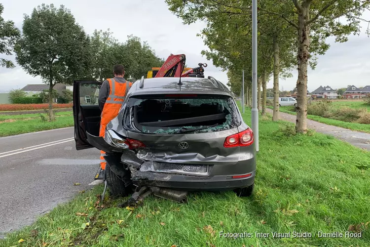 Twee gewonden bij botsing Wervershoof