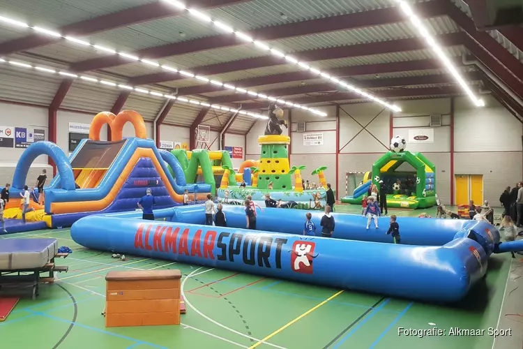 Groot sportspektakel in sporthal de Oosterven in de Kerstvakantie