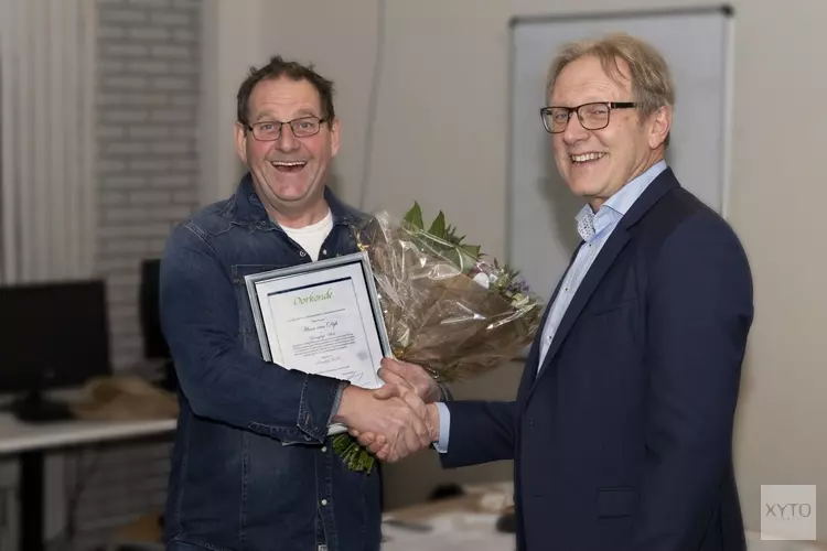 Taalheld 2019 Hans van Dijk krijgt waarderingsspeld