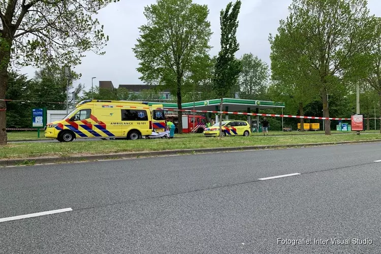 Brandstichting bij tankstation in Hoorn