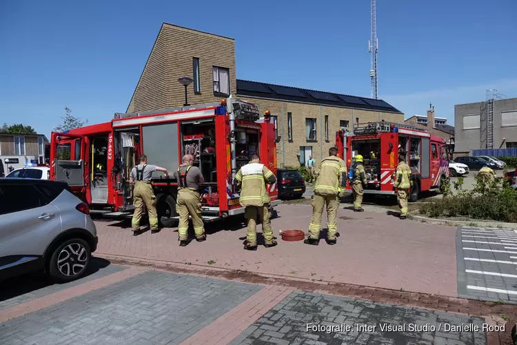 Brand in woning Grootebroek