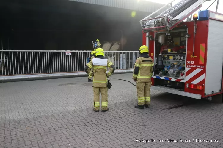 Brandmelding op bedrijventerrein Opmeer