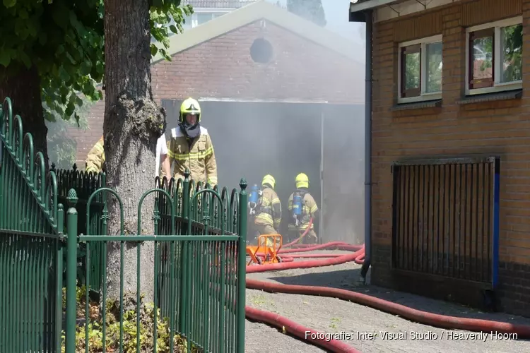 Brand in schuur Schagen