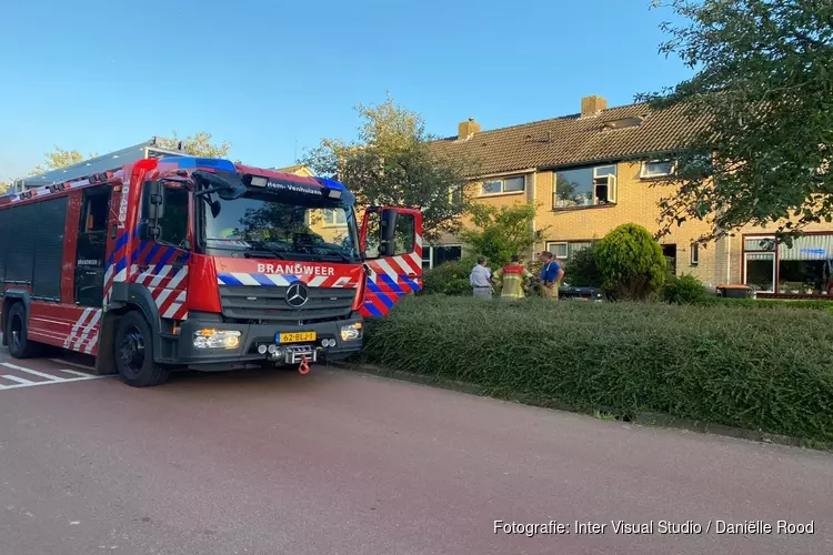 Brandje in woning Wijdenes snel onder controle