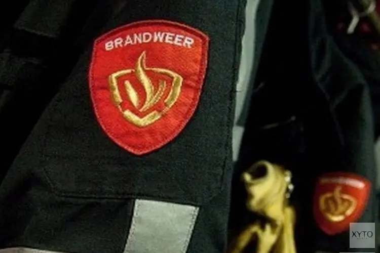 Brand in bestelbus