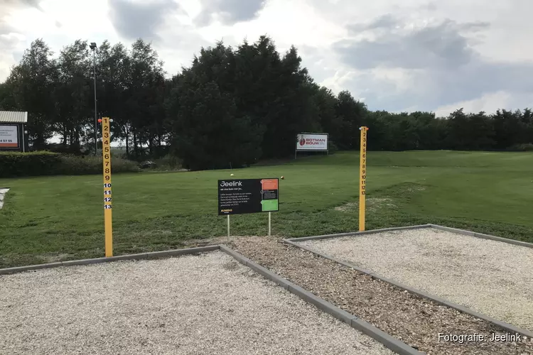 Opening Jumbo Monique jeu-de-boulesbaan op Golfbaan De Vlietlanden in Onderdijk
