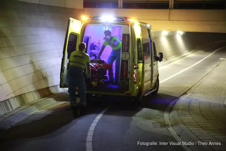 Gewonde fietser aangetroffen in fietstunnel Spierdijk