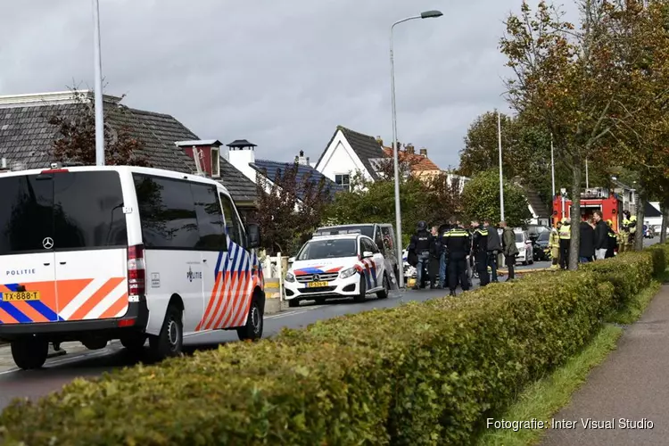 Brand woning Hoorn AT aanwezig