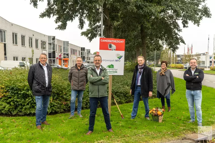 Camera’s op WFO maken een veilig bedrijvenpark nog veiliger