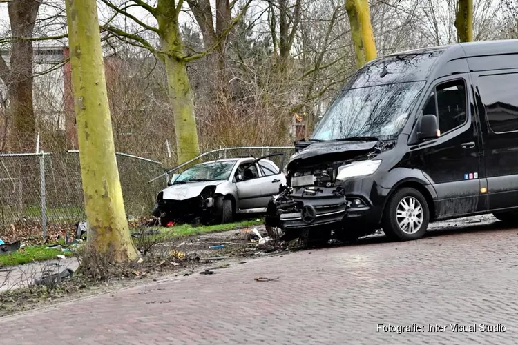 Verdachte gevlucht na ongeval in Midwoud