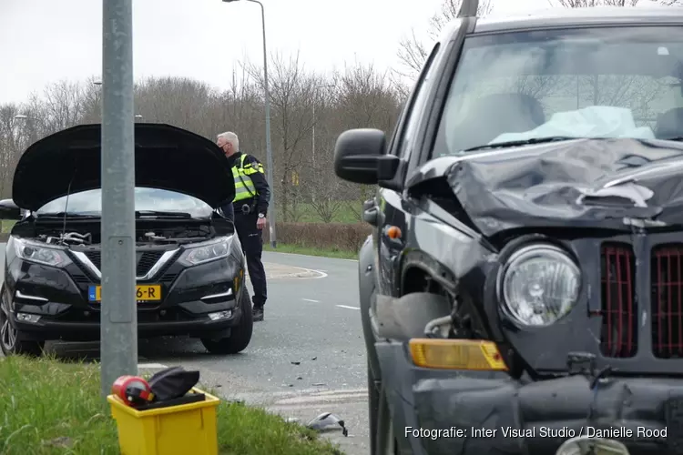 Auto&#39;s total loss na ongeval in Hoorn