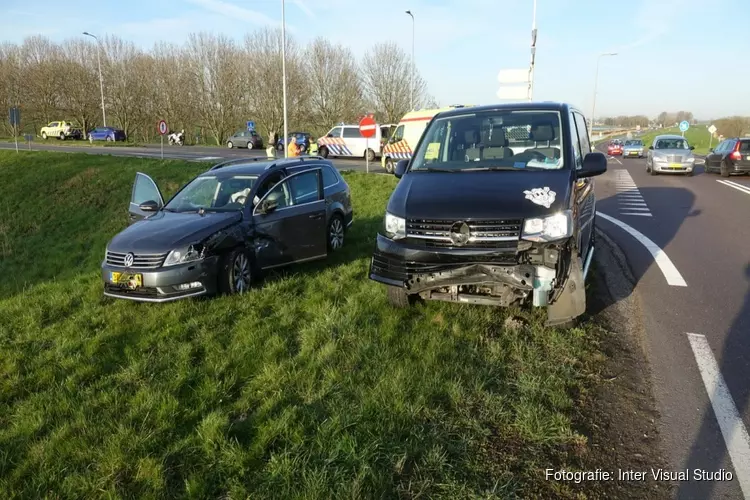 Aanhouding na botsing in Lambertschaag