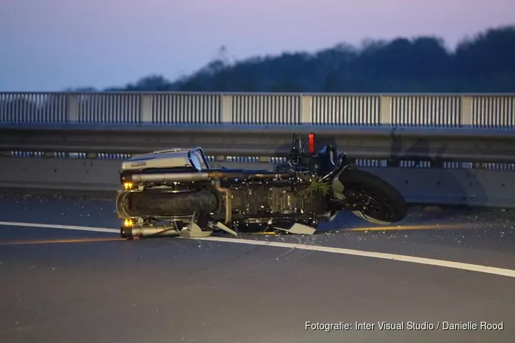 Motorrijder gewond op A7 bij Hoorn-Noord