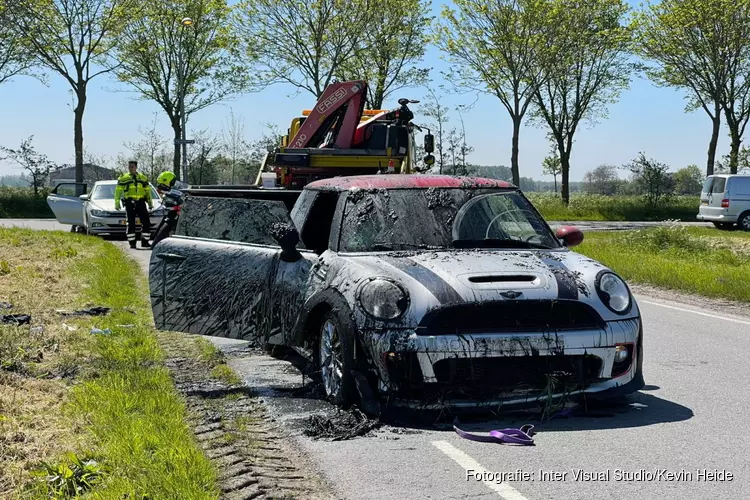 Auto te water in Wervershoof