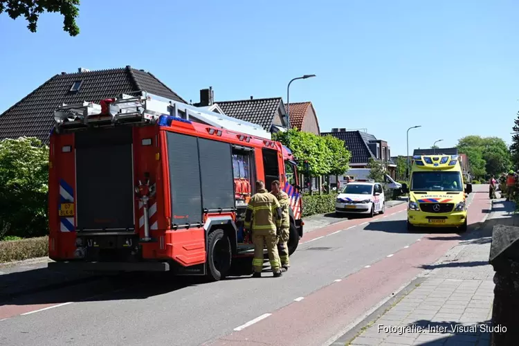 Muur valt om tijdens werkzaamheden in Hoogkarspel