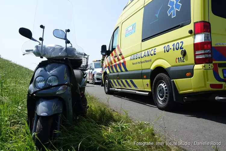 Twee gewonden op fietspad Enkhuizen