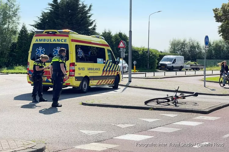 Fietser gewond in Enkhuizen