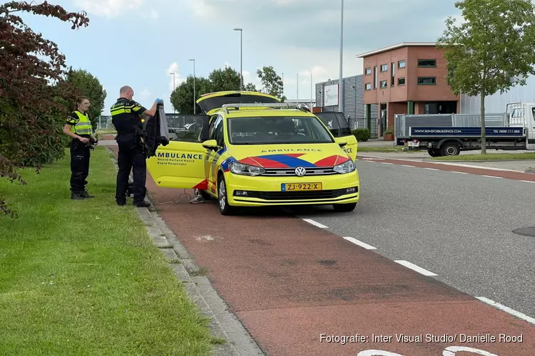 Aanrijding fietser in Zwaag