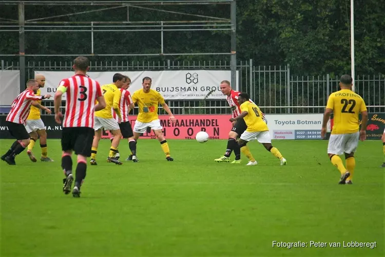 Hollandia in eerste competitiewedstrijd onderuit tegen UNA