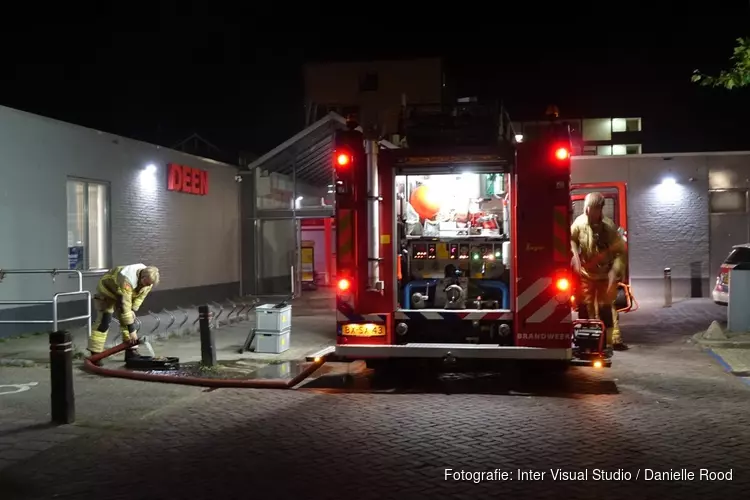 Brand bij slagerij in Enkhuizen snel onder controle