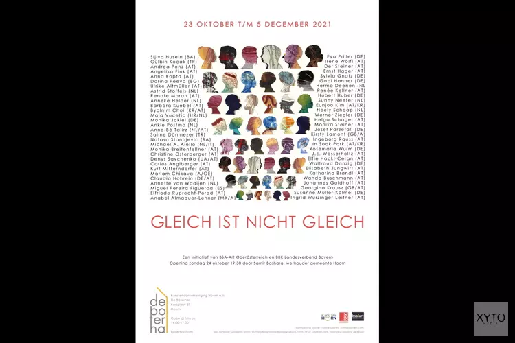 Internationale tentoonstelling in De Boterhal: “Gleich ist nicht gleich”