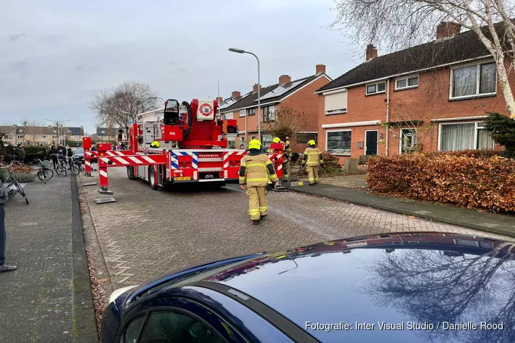 Schoorsteenbrand in Bovenkarspel