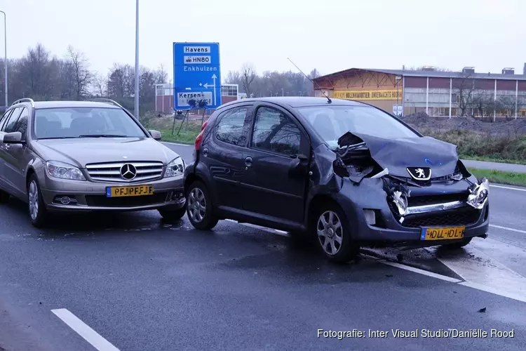 Ongeval met letsel op Provincialeweg bij Hoorn