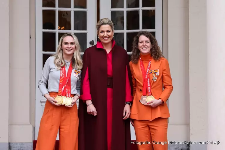 Irene Schouten, koningin van de Spelen nu ook Ridder in de Orde van Oranje Nassau