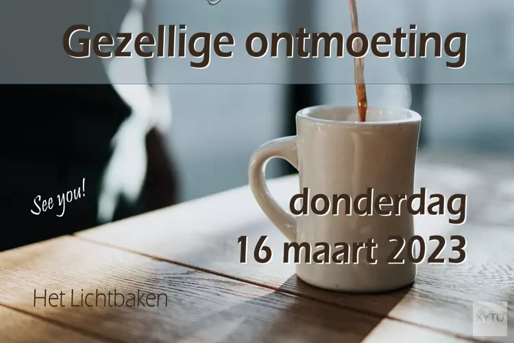 Gezellige ontmoeting bij een kop koffie of thee