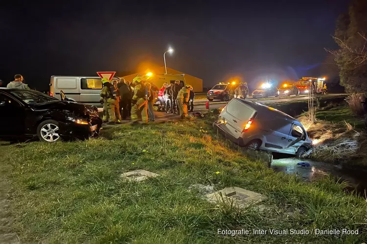 Ongeval in Lutjebroek: één aanhouding en één gewonde