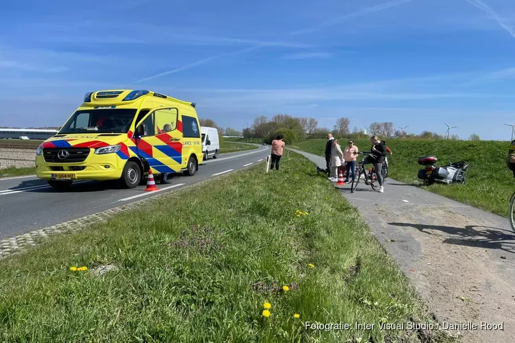 Motorrijder gewond na val op N307