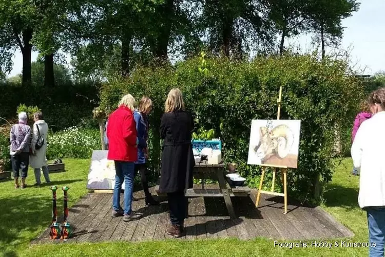 Kom gezellig op zaterdag 14 mei naar de Hobby & Kunstroute in Enkhuizen