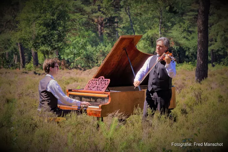 Lenteconcert in Oosterblokker met pianist Wouter Harbers en violist Robert Cekov