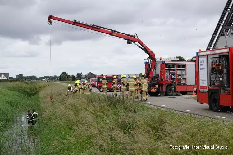 Overleden paard aangetroffen in sloot Enkhuizen